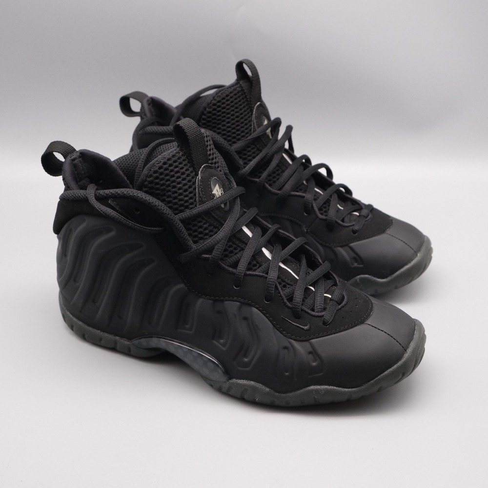 Nike Air Foamposite One Anthracite Youth Sz 5.5 Women Sz 7 Black 644791-014